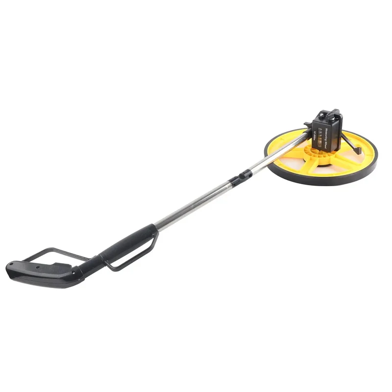 Straight Up Heavy Duty Mechanical Measuring Wheel For Big League Distance Tracking On Any Job Site With No Sweat Ease Of Use Bright Led Dial Counter And Quick Fold Handle