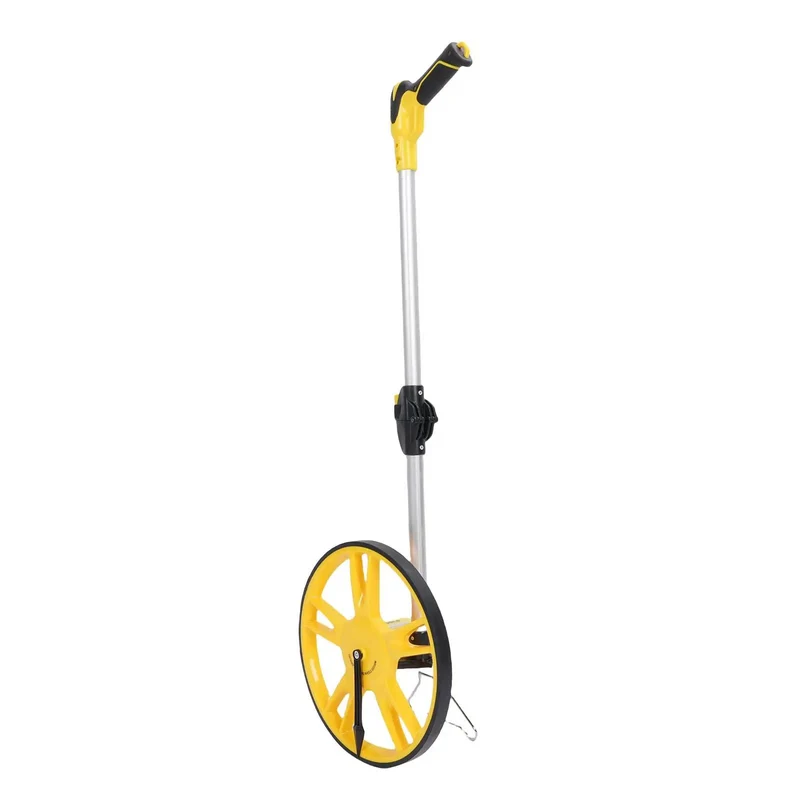 Heavy Duty Portable Mechanical Measuring Wheel Offers Spot On Accuracy And Smooth Rolling For Fast Field Surveys Road Layout And Handy Diy Tasks Compact Frame Slides Straight Into Your Truck Toolbox For Quick Grab And Go Distance Tracking