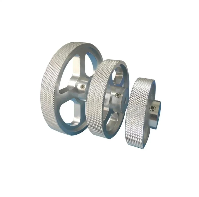 Heavy Duty Aluminum Alloy Synchronous Encoder Measuring Wheel For Rotary Counting Instruments 67 45 Millimeter Diameter Kickass Build Quality Hella Smooth 6 Mm Bore Shaft Mount Precision Linear Tracking