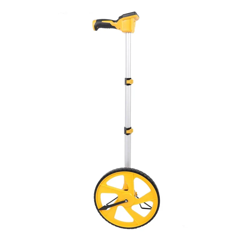 Professional Digital Measuring Wheel Hard Hat Tested Long Distance Survey Counter Metric And Inch Rapid Toggle Catch Every Foot Without Missing A Beat On The Site
