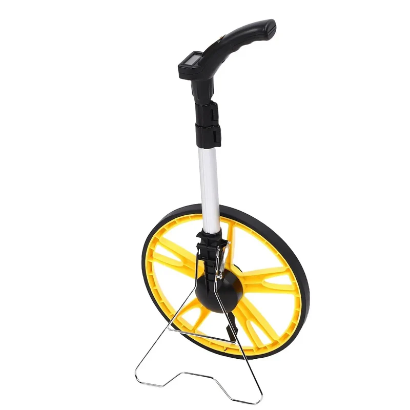 Hella Accurate High Capacity Digital Measuring Wheel With Telescopic Handle Super Smooth Tracking No Sweat Setup Ideal For Landscaping Surveying And Heavy Duty Site Work