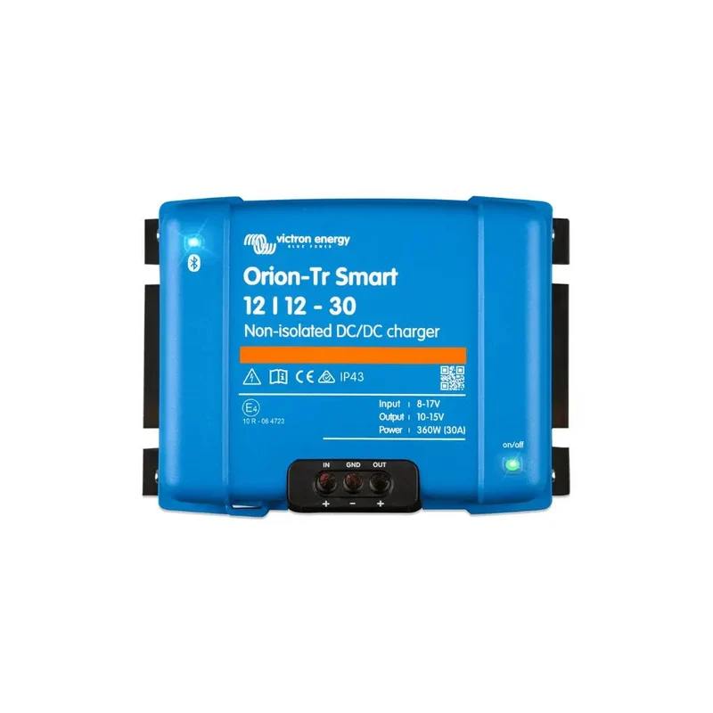 VICTRON Orion-Tr Smart 12/12-30A – Chargeur Booster DC/DC 12V avec Bluetooth