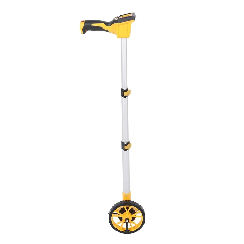 Badass Digital Display Measuring Wheel With Slick Backlit Screen For Hassle Free Distance Tracking And Precise Feet Inches Yards Metric Imperial Measurements Indoors Outdoors With Sturdy Ergonomic Handle