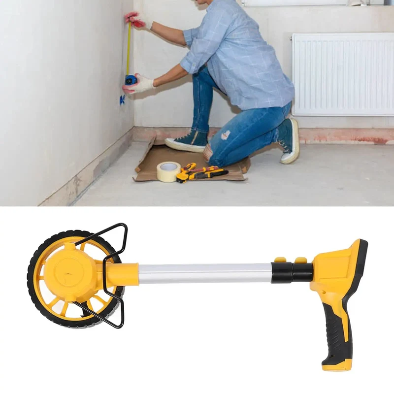 Heavy Duty Digital Measuring Wheel With Bright Backlit Display For Professional Surveyors And Contractors Built Tough For The Job Site Dead Nuts Precision Distance Tracker Rolls Smooth Across Any Terrain Measures Feet Inches Meters And Centimeters