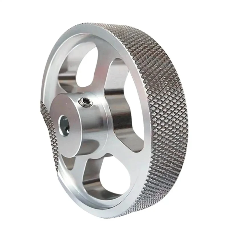Pro Grade Alloy Rotary Encoder Measuring Wheel For Smooth Circumference Tracking Built To Handle The Daily Grind With A Killer Grip Hand Crank And Precision 50mm Diameter Featuring Solid 10mm Shaft