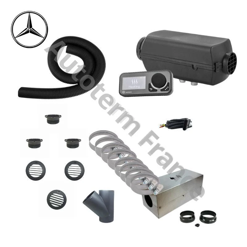 Kit chauffage Mercedes Sprinter L3H3 - L4H3 - montage extérieur