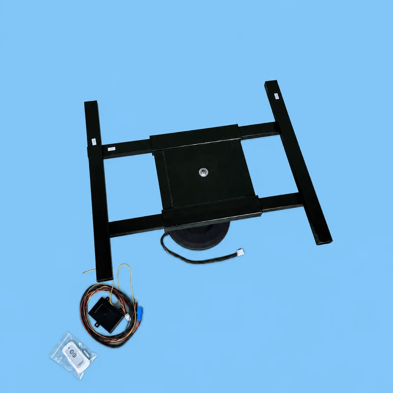 Pied de table télescopique (37-74cm) - Electrique 12V - Pour camping-car et van aménagé