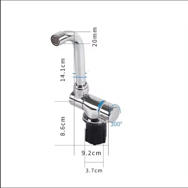 Robinet en inox Rotatif Et Pliant