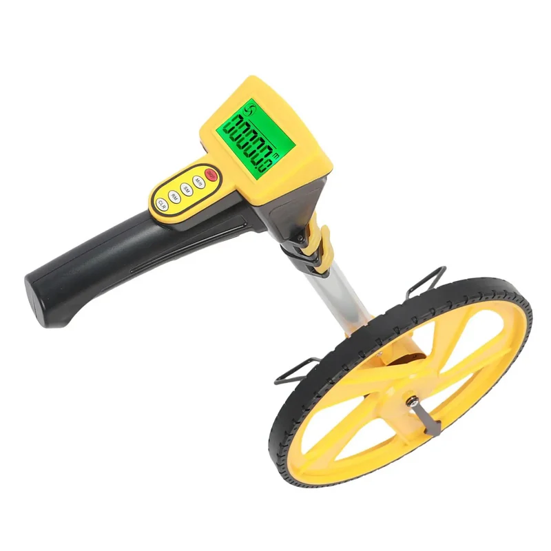 Digital Measuring Wheel Tracking Up To 99999 Feet Or Meters Sweet Backlit Lcd Screen For Yard Line And Property Plotting Is A Total Game Changer Delivering Hella Accurate Measurements With Sturdy Wheels Plus Easy Controls