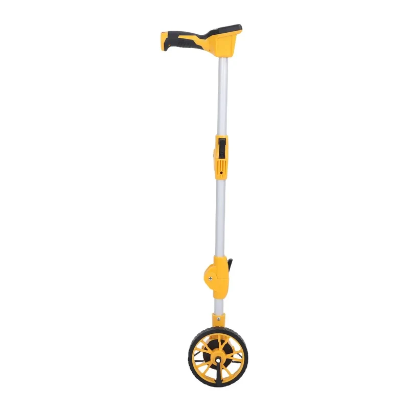 Dead On Accurate Digital Display Measuring Wheel With Seamless Metric And Imperial Switching For Professional Surveying And Top Shelf Diy Renovation Projects Featuring A Smooth Rolling 93Cm Measurement Dial For Real World Tough Sites