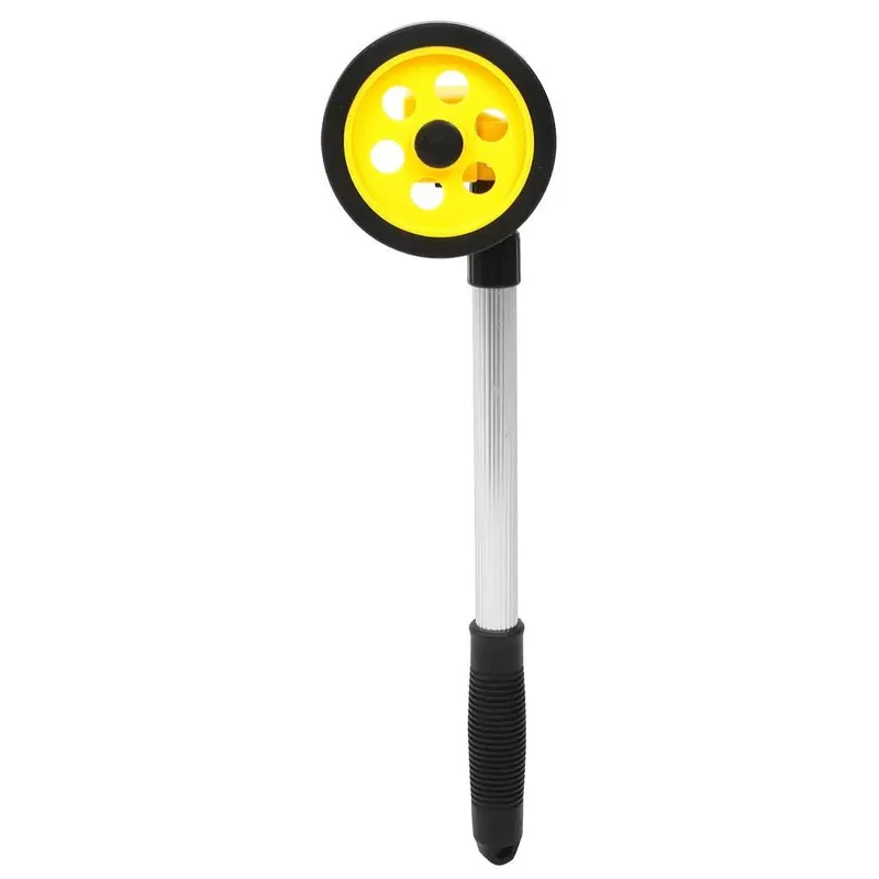 Precision Measuring Wheel With Adjustable Aluminum Handle And Ergonomic Thumb Grip For Sick Distance Accuracy While Tackling Indoor Or Outdoor Surveying Jobs No Sweat Whatsoever