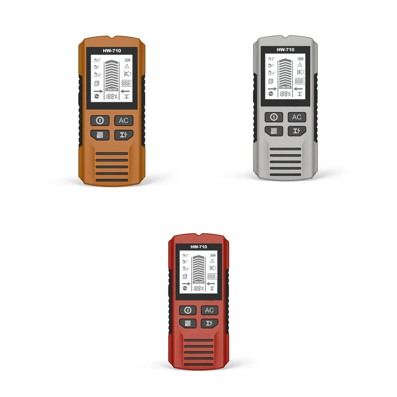 Pro Grade Wall Scanner With Live Voltage Beep And Multi Step Depth Scan For Tracking Down Floor Joists Hidden Pipes And Hot Wires Behind Drywall To Nail The Perfect Drill Spot