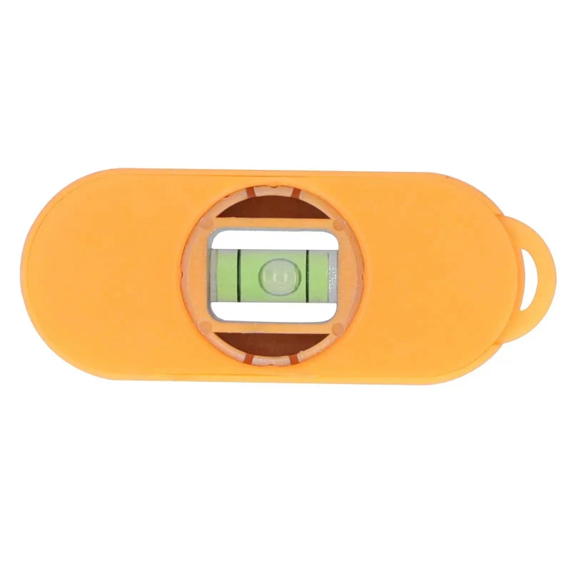 Sharp And Slick Magnetic Stud Finder With Reliable Bubble Level And Compact Profile For Fast Wall Detection And Go To Job Site Hustle Gear Bright Orange