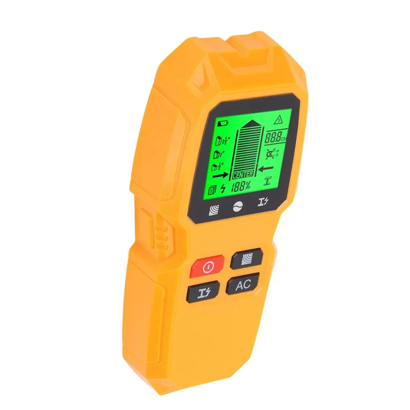 Heavy Duty Five In One Abs Stud Finder And Lcd Wall Scanner To Find Wood Joists Beams And Live Ac Wires With Dead On Precision For Home Diy Tv Mounting Cabinet Installations Built Tough No Nonsense Ace Workhorse