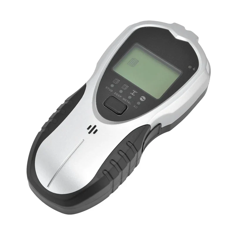 Pro Rigged Wall Scanner With Auto Calibration Lcd Screen Stud Finder Tool For Pinning Wood Framing Metal Fasteners And Live Ac Cables Smooth Aim Sensor Tech