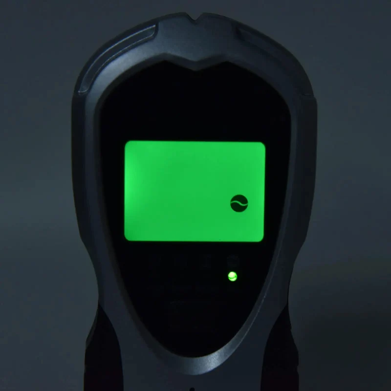 Pro Rigged Wall Scanner With Auto Calibration Lcd Screen Stud Finder Tool For Pinning Wood Framing Metal Fasteners And Live Ac Cables Smooth Aim Sensor Tech