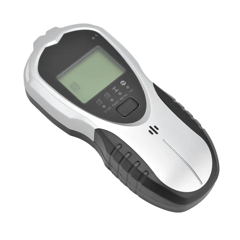 Pro Rigged Wall Scanner With Auto Calibration Lcd Screen Stud Finder Tool For Pinning Wood Framing Metal Fasteners And Live Ac Cables Smooth Aim Sensor Tech