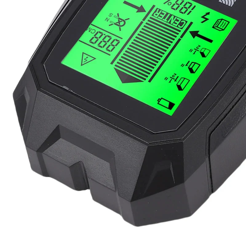5 In 1 Wall Scanner And Multi Functional Stud Finder With Bright Lcd Readout For Smoothly Catching Wood Ac Wiring Metal Cables Joists Inside Drywall Delivers Hassle Free Depth Mapping And Zero Guesswork Drilling Accuracy For Quick Installations