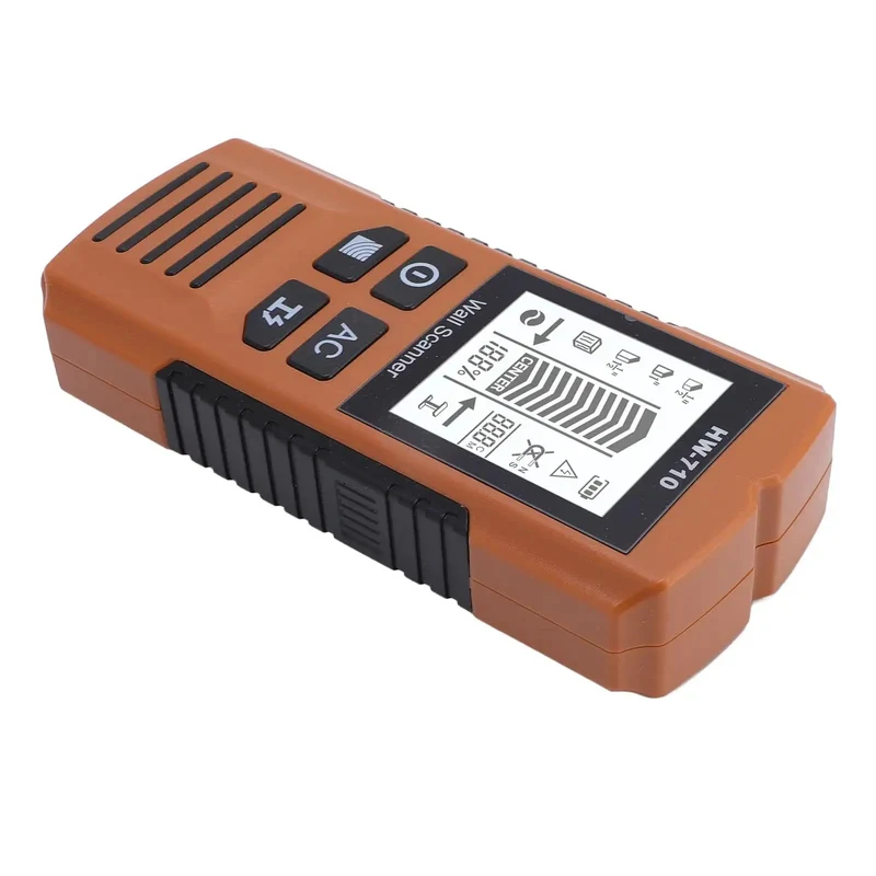 No Sweat Stud Finder Wall Scanner With Lcd Backlit Screen For Wood And Metal Stud Detection Plus Ac Wire Locator And Three Depth Settings Delivers Dead Accurate Drywall Scanning Results Every Time