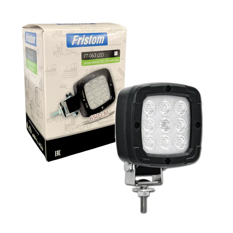 Lampe de travail LED Fristom robuste / 650 lumens