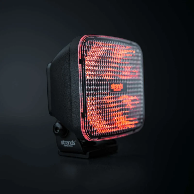 Lampe de travail carrée Strands IZE OG avec double position d'éclairage