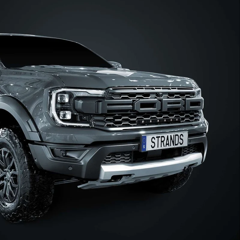 Kit de calandre Strands Dark Knight Nuuk 20" pour Ford Ranger Raptor 2023-