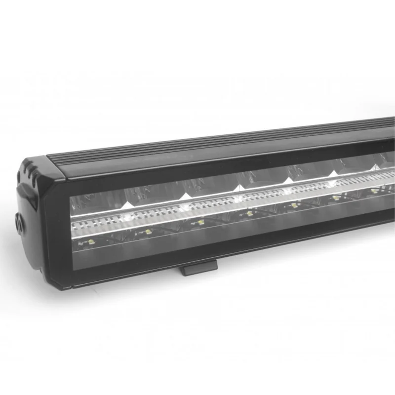 Barre lumineuse à DEL de 32 pouces avec double bande DRL ambre et blanche