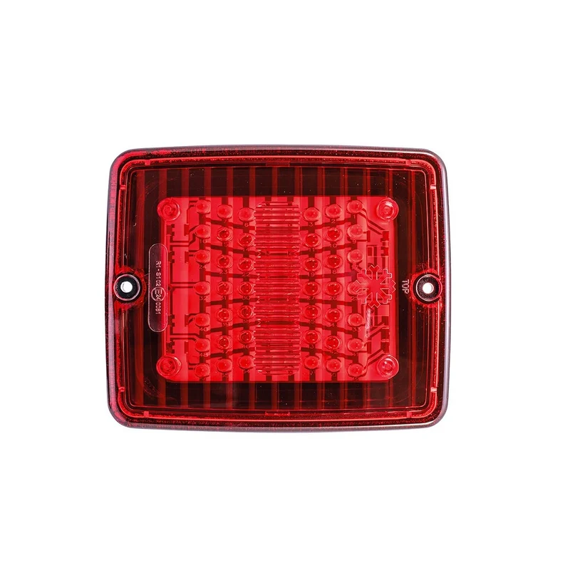Strands IZE Feu arrière/feu stop rectangulaire à LED avec lentille rouge