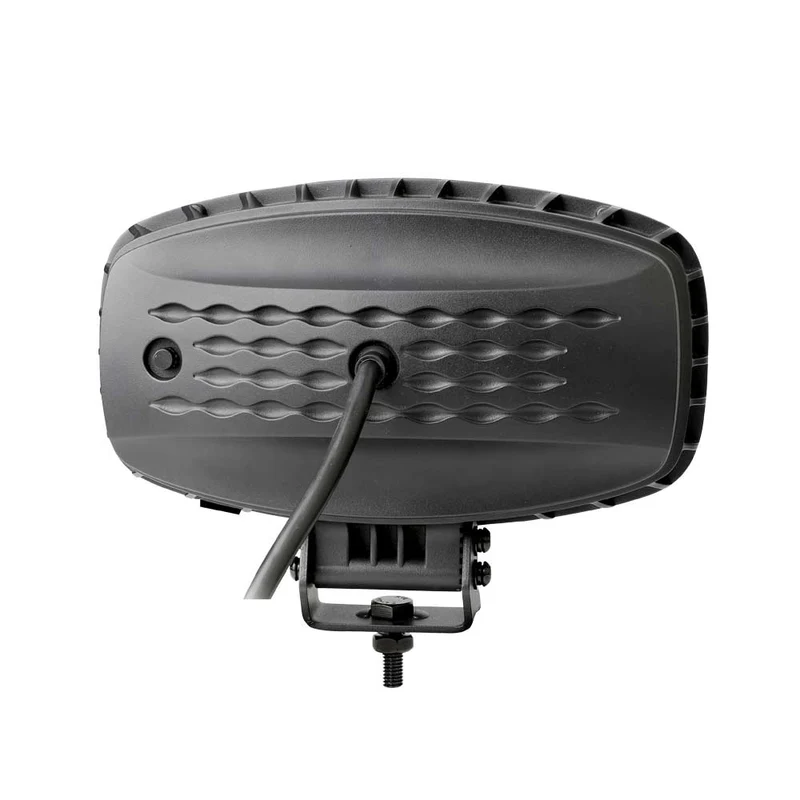 Phare de conduite Boreman Phantom Dark LED Jumbo avec feu de position ambre/blanc