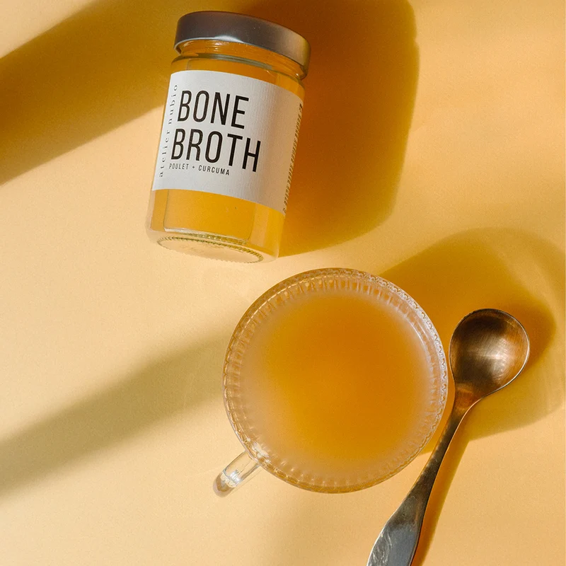 Bone Broth Poulet Curcuma