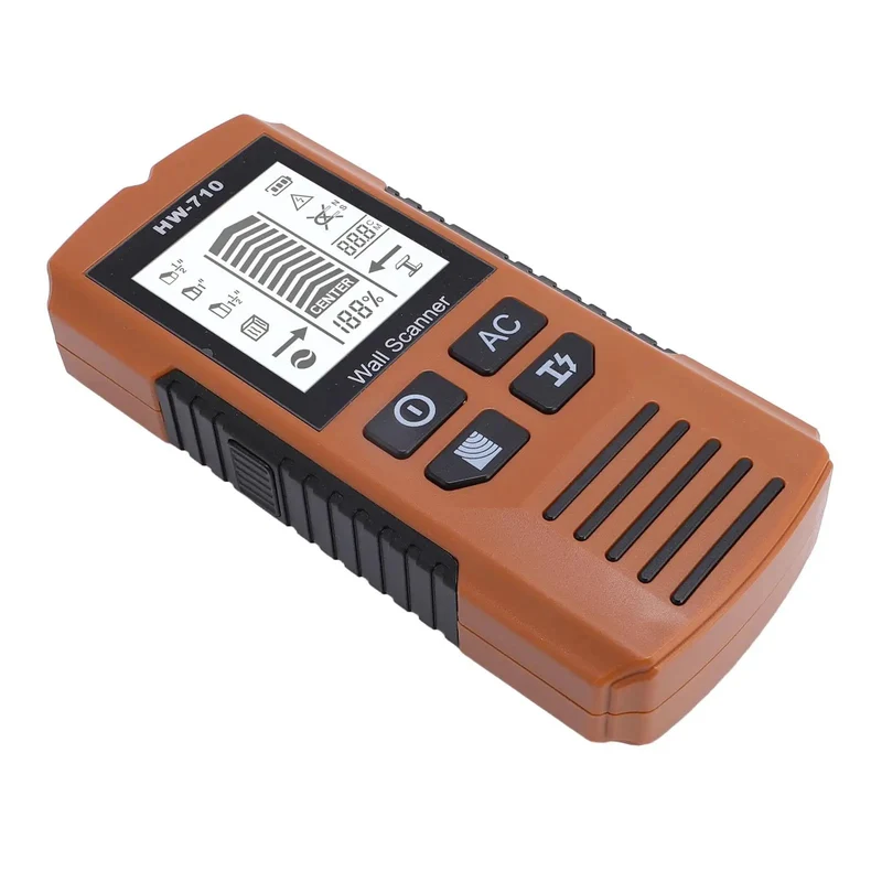 Heavy Duty Multi Mode Stud Finder Wall Scanner With Slick Backlit Lcd Screen And Bullet Proof Auto Detect For Fast Wood Metal Nail Location In Drywall Fixer Upper Projects