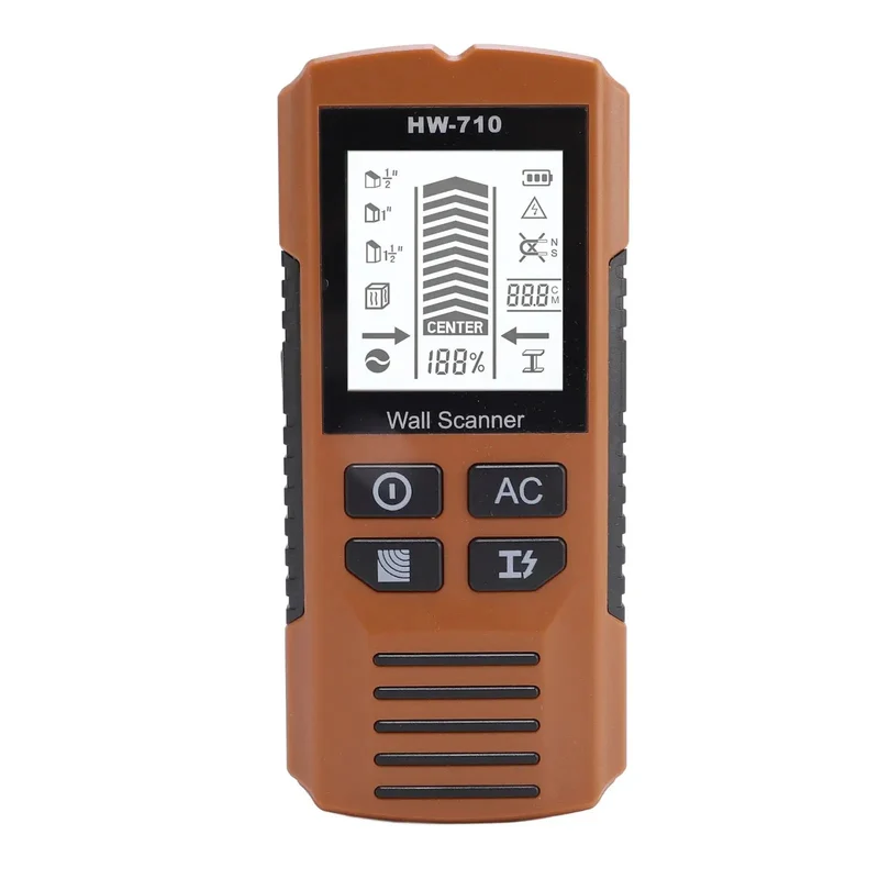Heavy Duty Multi Mode Stud Finder Wall Scanner With Slick Backlit Lcd Screen And Bullet Proof Auto Detect For Fast Wood Metal Nail Location In Drywall Fixer Upper Projects