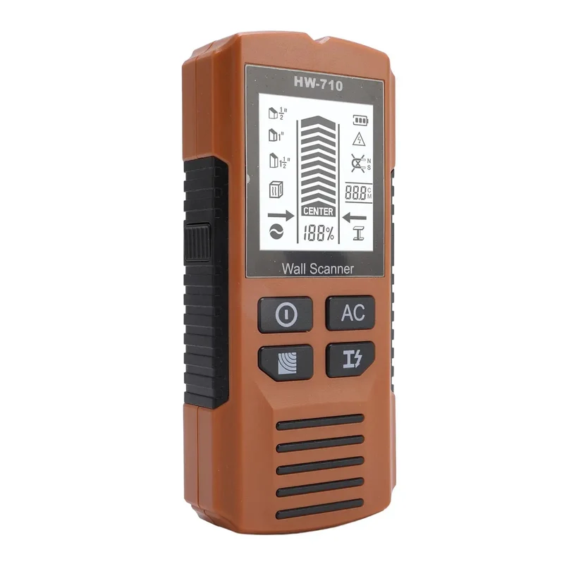 Heavy Duty Wall Stud Finder Featuring LCD Backlit Display With Three Switchable Scan Modes For Spotting Wood And Metal Studs Deeper Than Ever Perfect For Gritty DIY Warriors Seeking Flawless Accuracy On Any Wall Type Every Single Time