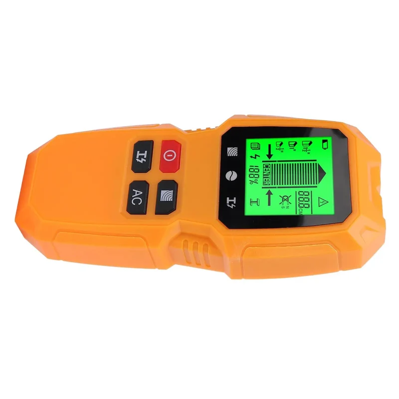 5 In 1 Wall Scanner And Stud Finder With Vivid Lcd Display For Cable Wire Wood Metal Detection Zero Guesswork No Sweat Diy Essential For Quick Repairs And Hassle Free Hanging
