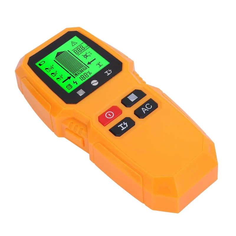 5 In 1 Wall Scanner And Stud Finder With Vivid Lcd Display For Cable Wire Wood Metal Detection Zero Guesswork No Sweat Diy Essential For Quick Repairs And Hassle Free Hanging