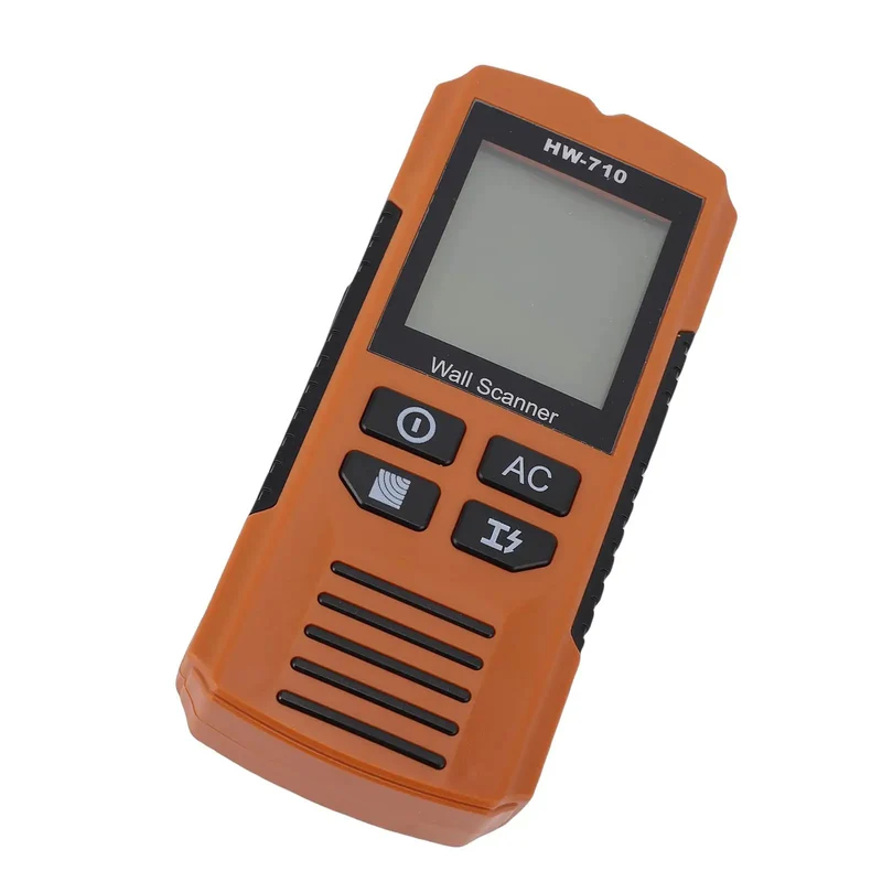 Heavy Duty Five In One Wall Scanner Stud Finder With Bright Lcd Display Sensing Ferrous Metals Up To 80 Mm Deep And Live Ac Wiring Plus MultiDepth Beams Snag Every Hidden Stud Like A Seasoned Handyman Ace Every Job Tomorrow