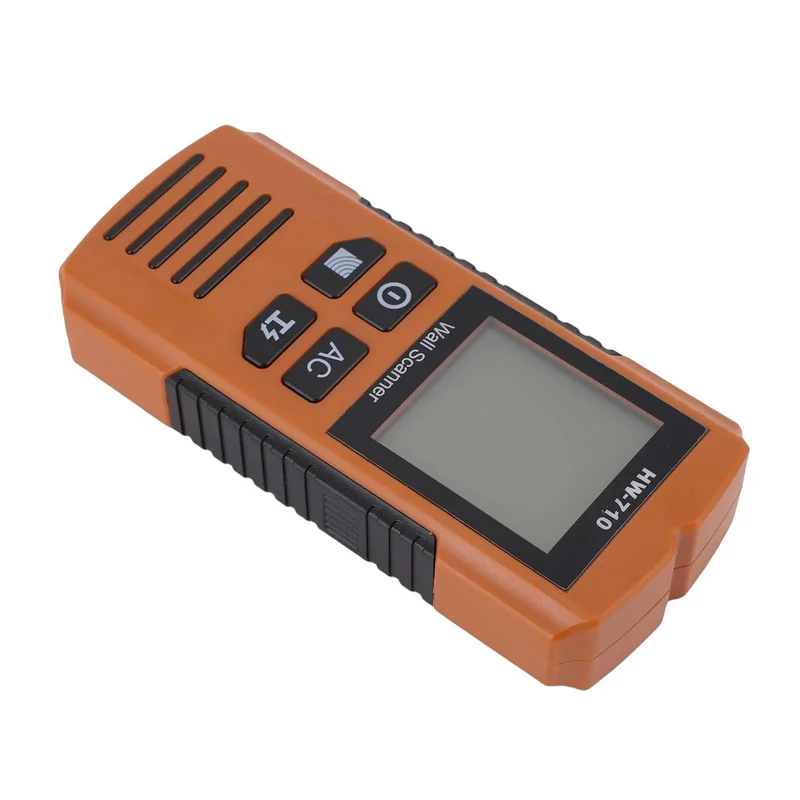 Heavy Duty Five In One Wall Scanner Stud Finder With Bright Lcd Display Sensing Ferrous Metals Up To 80 Mm Deep And Live Ac Wiring Plus MultiDepth Beams Snag Every Hidden Stud Like A Seasoned Handyman Ace Every Job Tomorrow