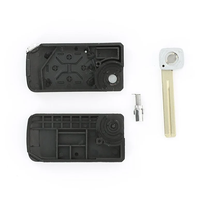 COQUE CLÉ ADAPTABLE TOYOTA 3 BOUTONS LAME FRAISÉE RÉTRACTABLE