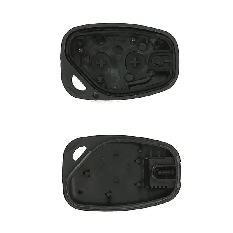 COQUE CLE ADAPTABLE RENAULT 2 BOUTONS LAME CRANTEE FIXE
