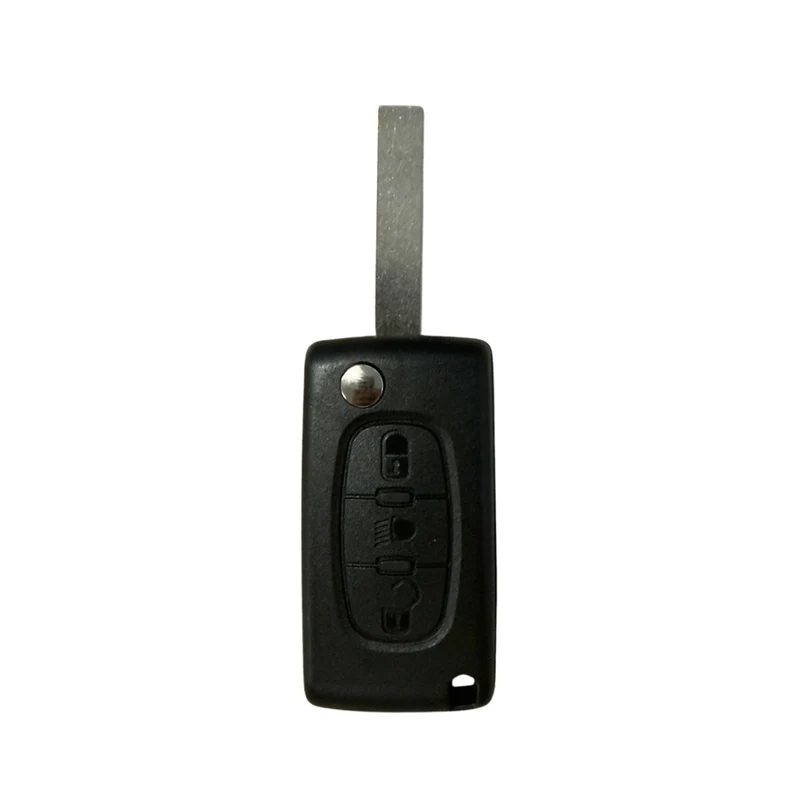 COQUE CLE ADAPTABLE PSA 3 BOUTONS LAME FRAISEE RETRACTABLE 8MM