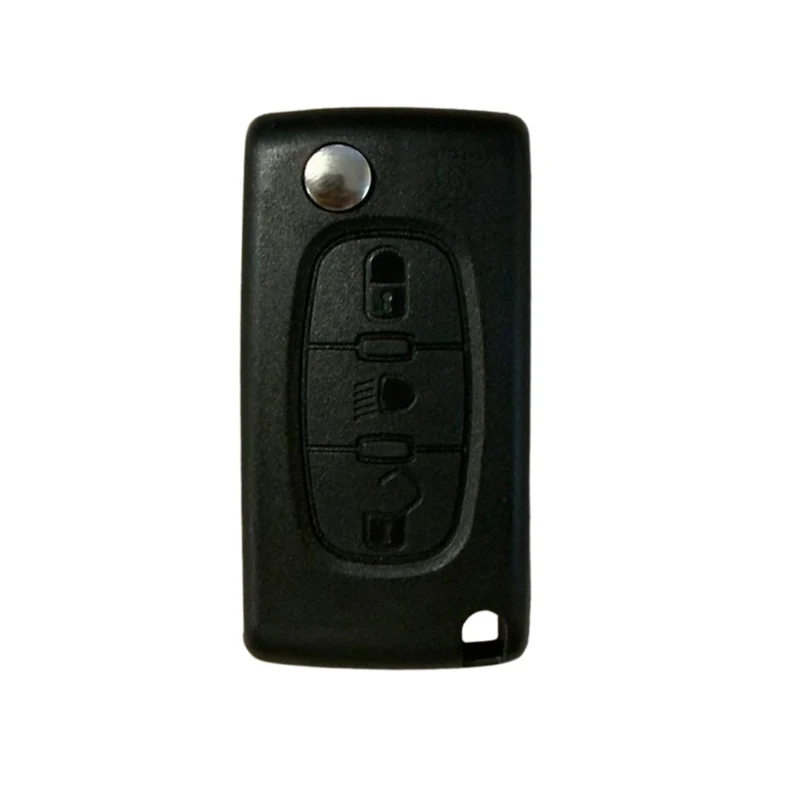 COQUE CLE ADAPTABLE PSA 3 BOUTONS LAME FRAISEE RETRACTABLE 8MM