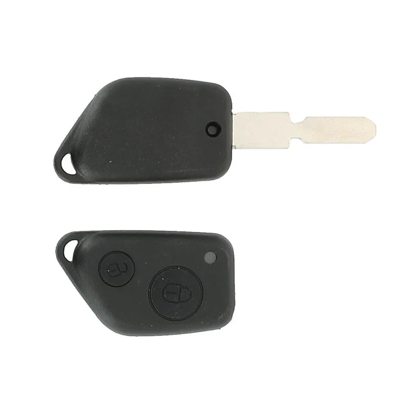 COQUE CLE ADAPTABLE PSA 2 BOUTONS LAME FRAISEE 7MM