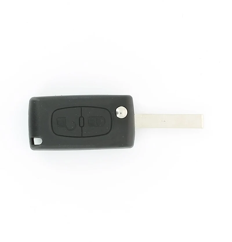 COQUE CLE ADAPTABLE PSA 2 BOUTONS LAME FRAISEE RETRACTABLE 7MM