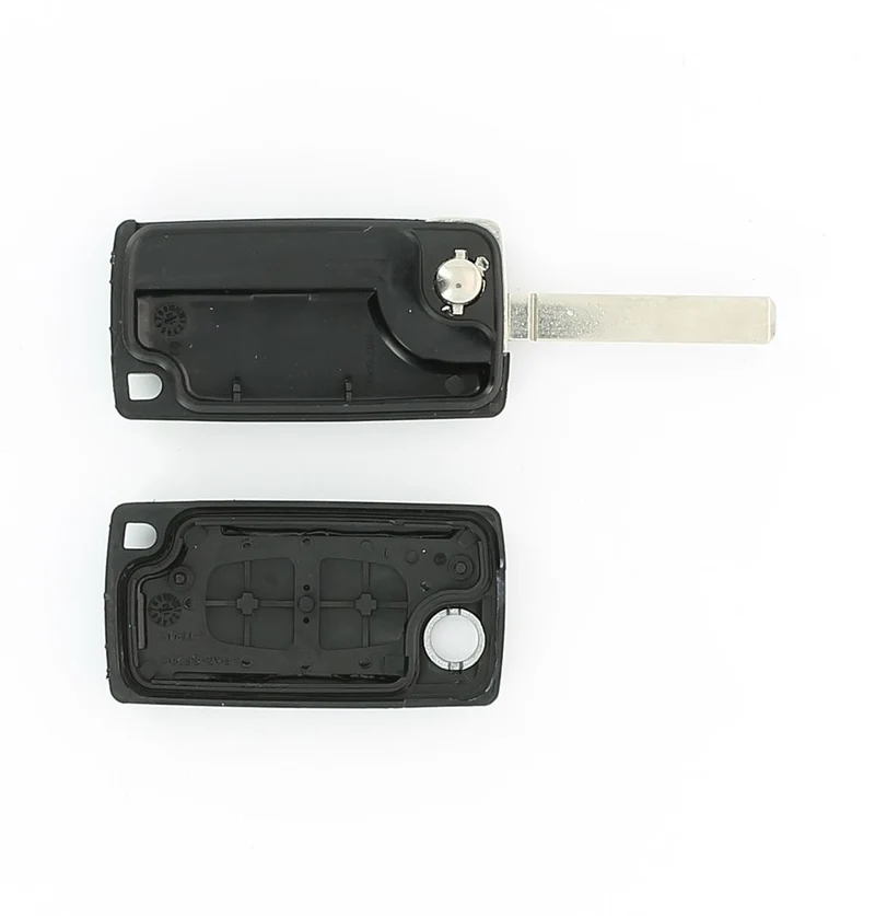 COQUE CLE ADAPTABLE PSA 2 BOUTONS LAME FRAISEE RETRACTABLE 7MM