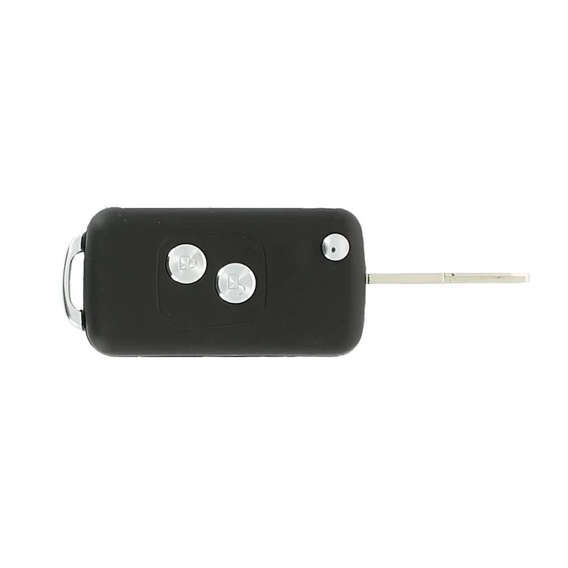 COQUE CLE ADAPTABLE PSA 2 BOUTONS LAME CRANTEE RETRACTABLE