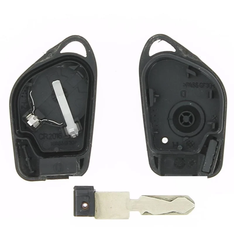 COQUE CLE ADAPTABLE PSA 1 BOUTON LAME FRAISEE FIXE