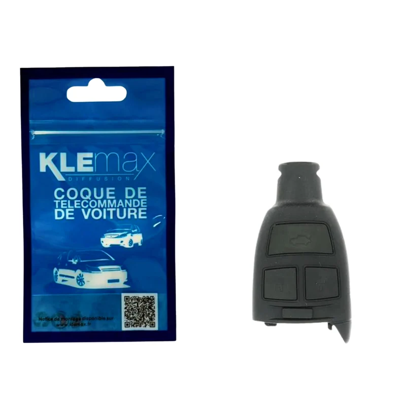COQUE CLE ADAPTABLE FIAT 3 BOUTONS LAME FRAISEE 8MM