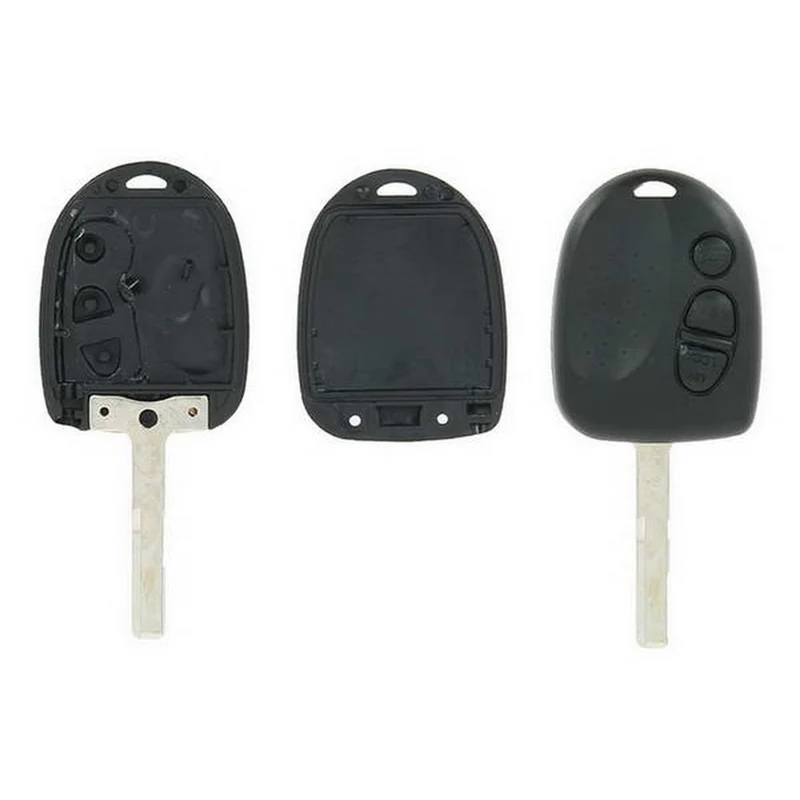 COQUE CLE ADAPTABLE CHEVROLET 3 BOUTONS LAME FRAISEE FIXE 7MM
