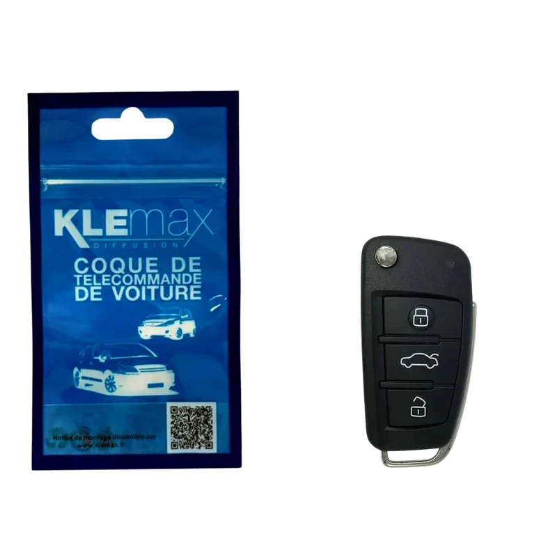 COQUE DE CLE ADAPTABLE POUR AUDI 3 BOUTONS