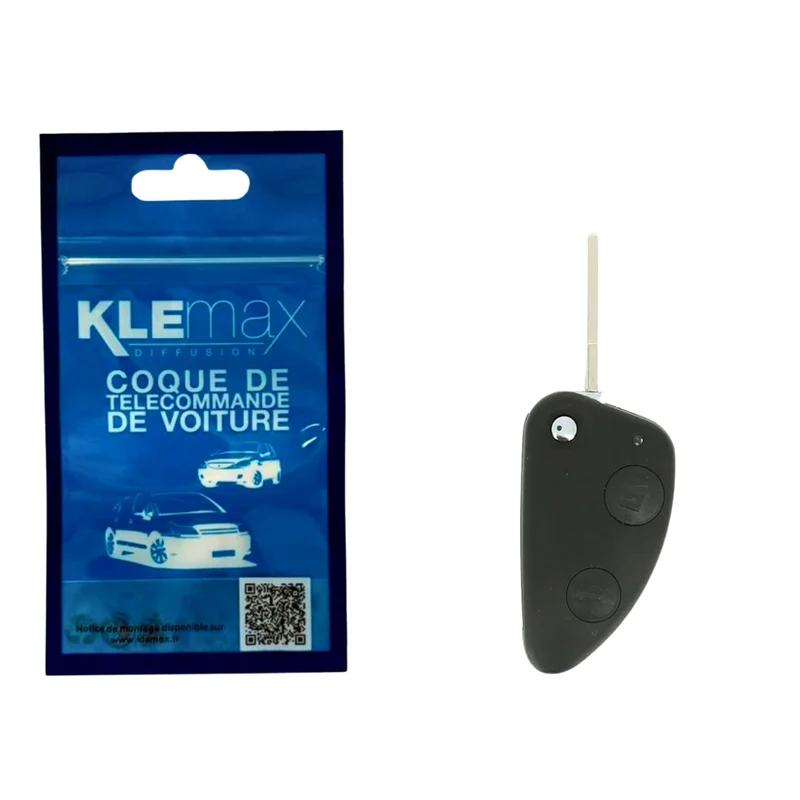 COQUE CLE ADAPTABLE ALFA ROMEO 2 BOUTONS LAME FRAISEE RETRACTABLE 7MM